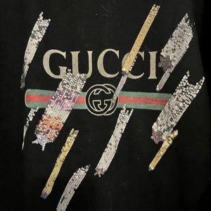 Gildan Sweatshirt GUCCI knockoff